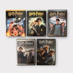 ⚡️ Harry Potter DVD Lot – 5 Movies | Multiple 2-Disc Special Editions